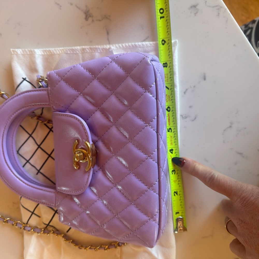 LUXURY DESIGNER WOMEN'S PURPLE PURSE BRAND NEW - Picture 9 of 10